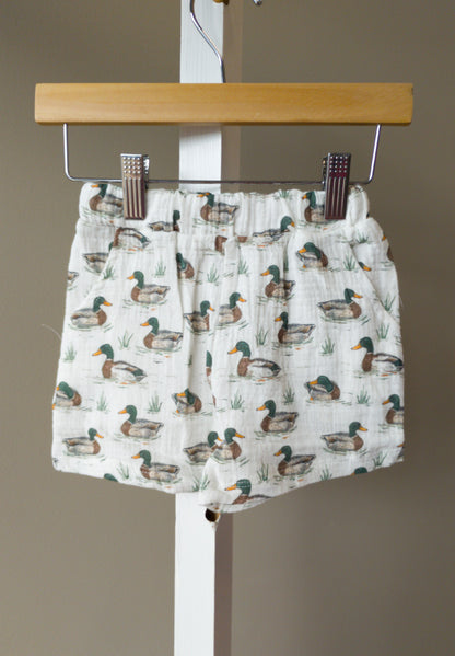 Emma Jean Mallard Duck Boys Short Set
