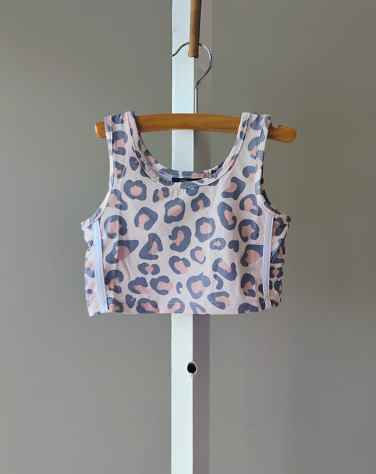 Emma Jean Saylor Athletic Tank Leopard