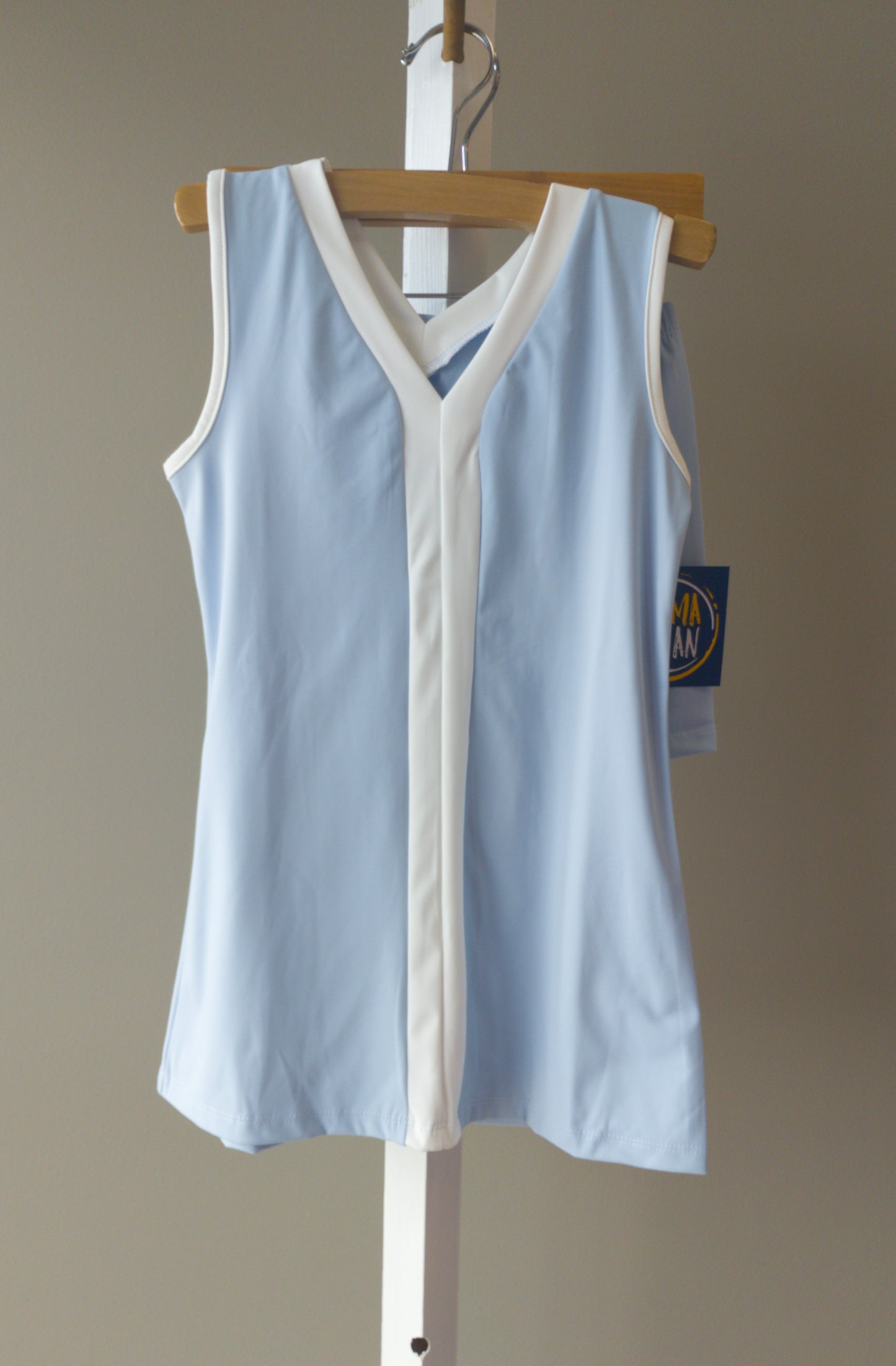 Emma Jean Scarlett Athletic Dress Set (Blue, Coral, Green)