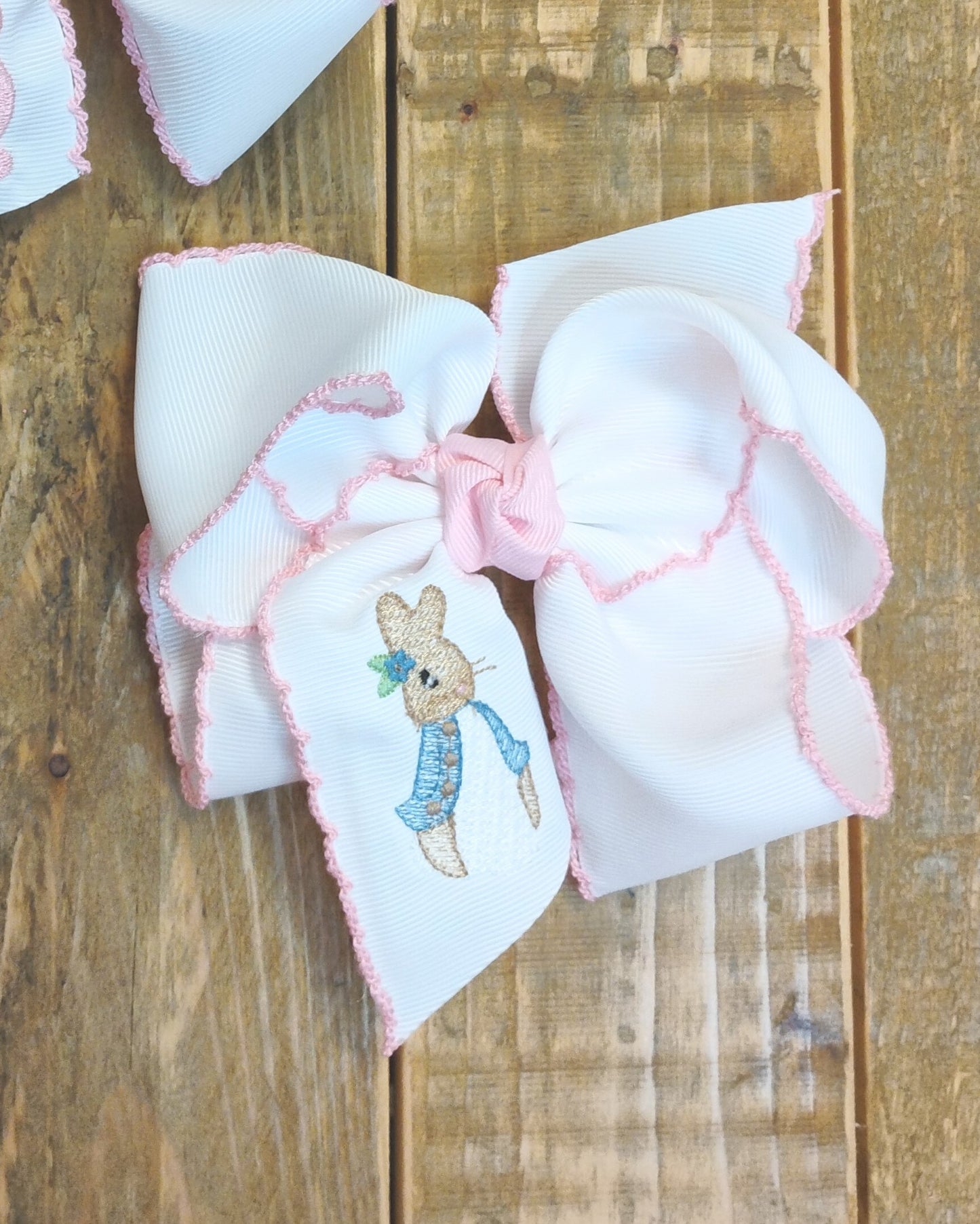 Beyond Creation 5.5" Easter Bows (Pink Bunny, Petunia Rabbit)