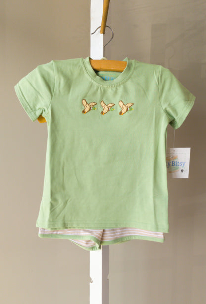 Itsy Bitsy Mallard Duck Short Set