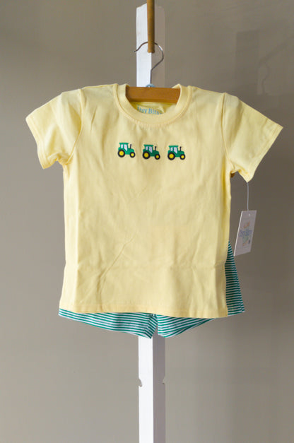 Itsy Bitsy Tractor Short Set