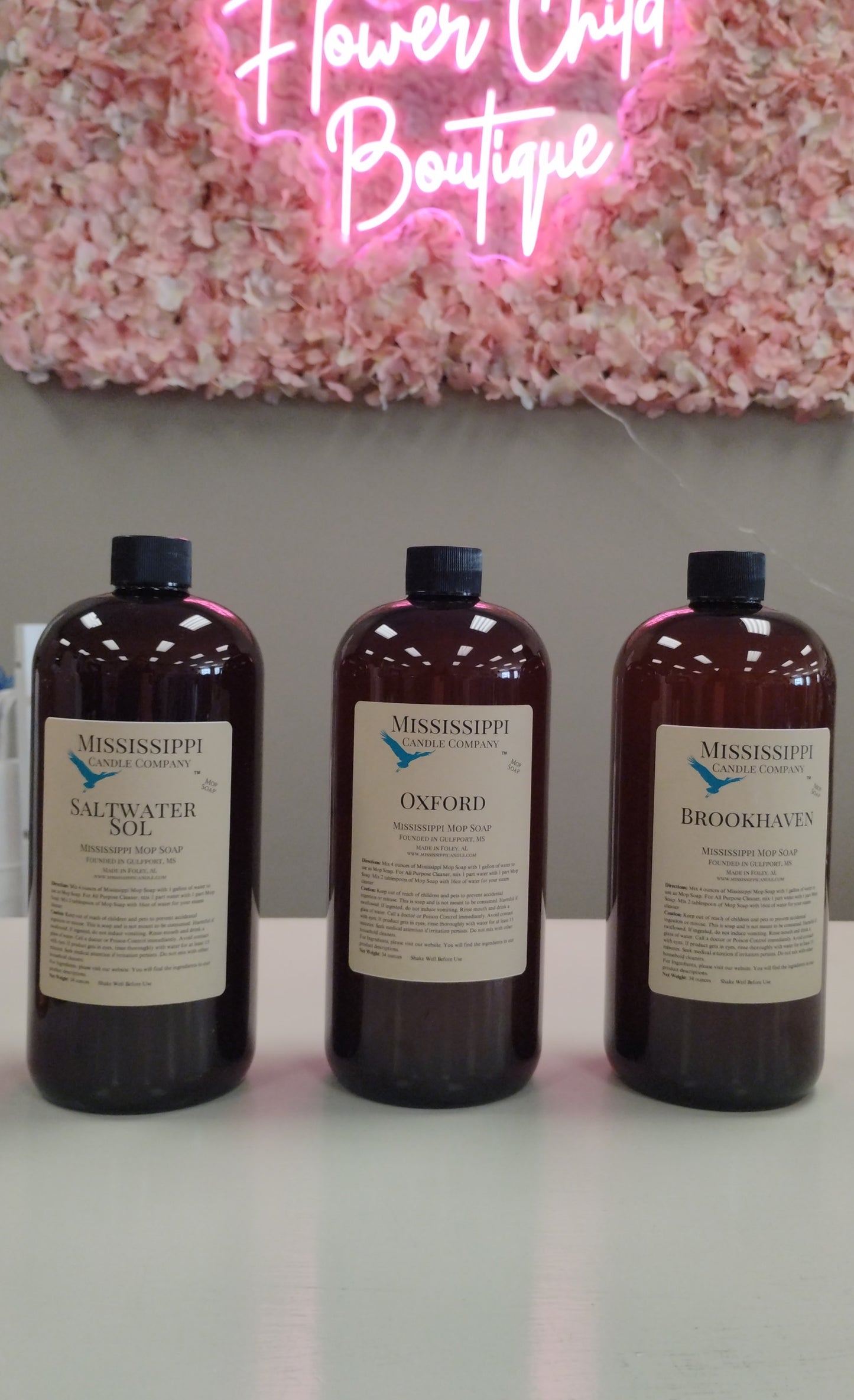 Mississippi Candle Company (linen Spray, Mop Soap, Surface Spray)