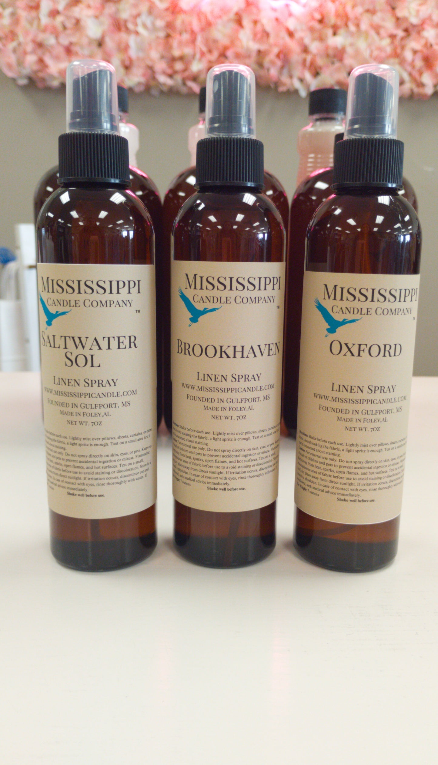 Mississippi Candle Company (linen Spray, Mop Soap, Surface Spray)