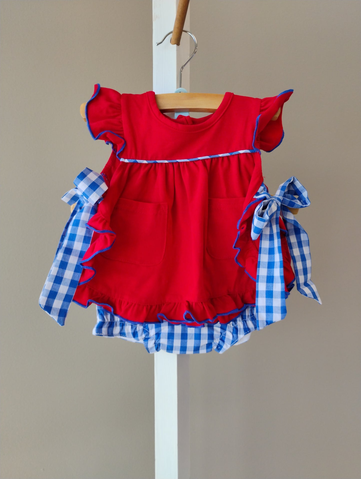 Millie Jay Harlow Tie Bloomer Set
