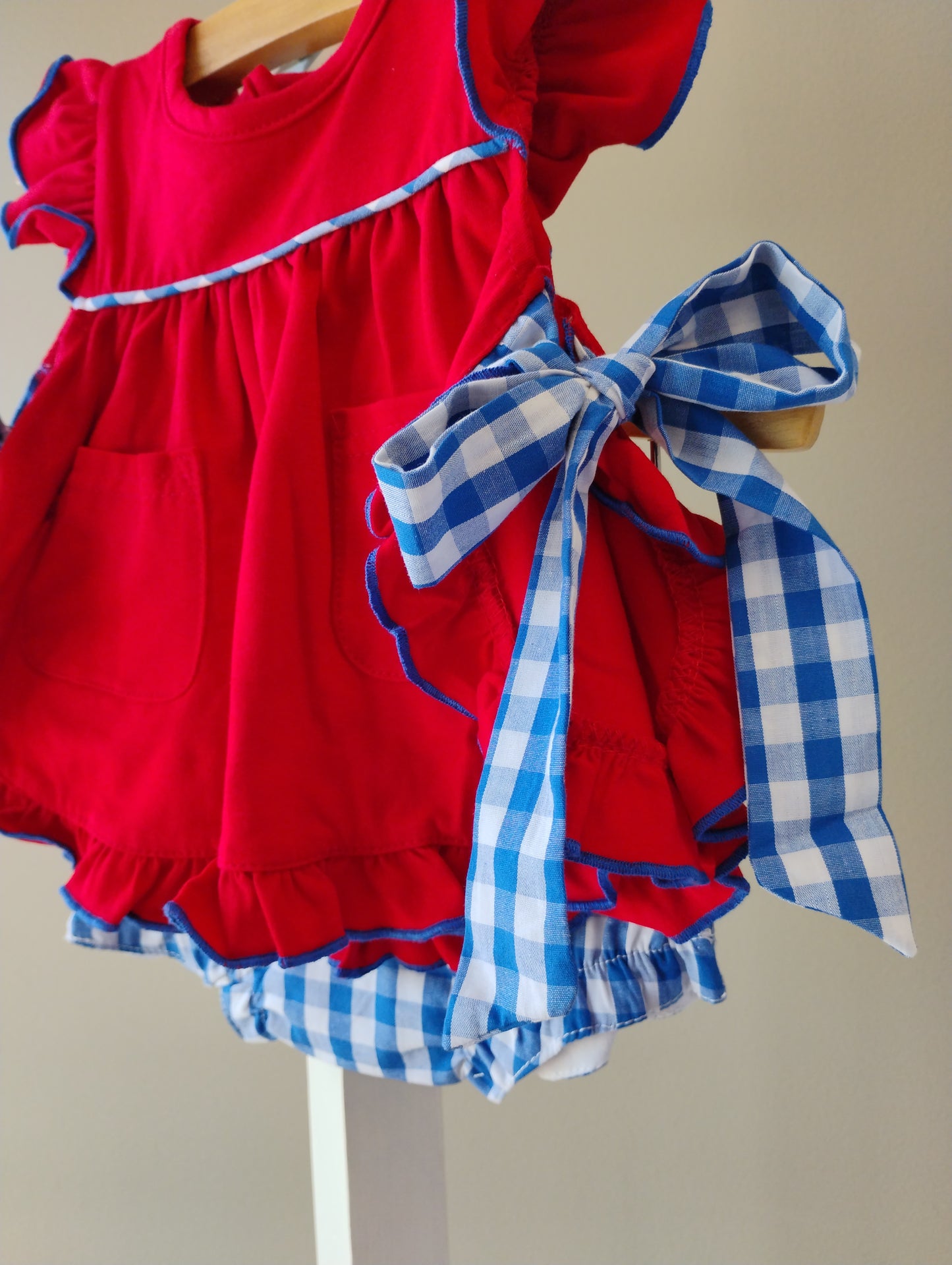 Millie Jay Harlow Tie Bloomer Set