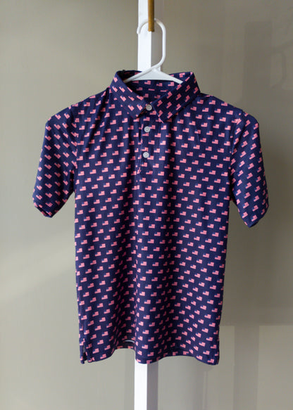 MeriPex Old Glory Youth Polo