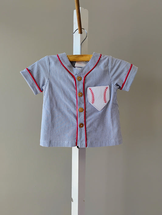 Banana Split Play Ball Baseball Short Set