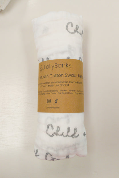 LollyBanks Muslin Swaddle Blankets