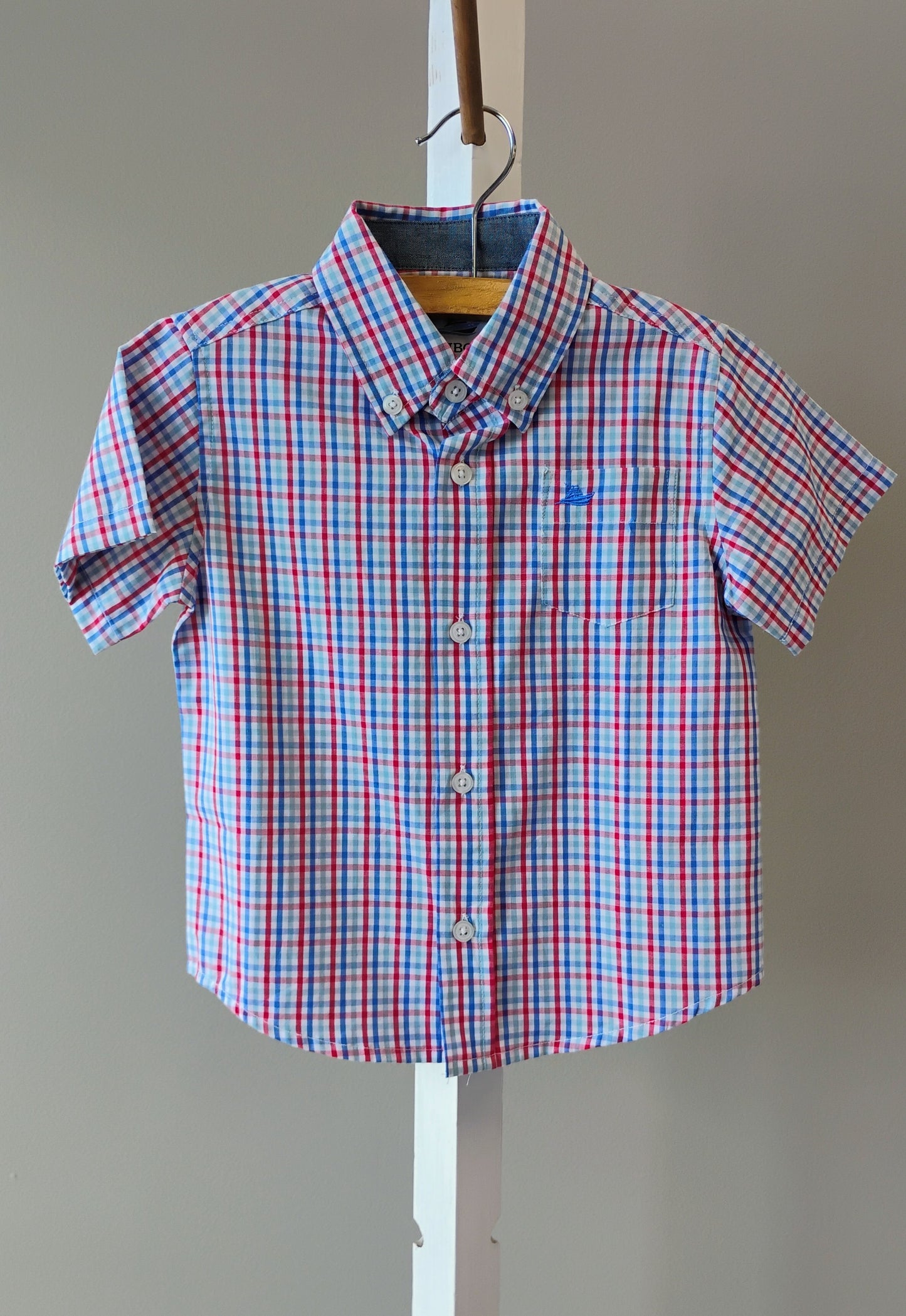 Southbound  Red/Blue Button Down