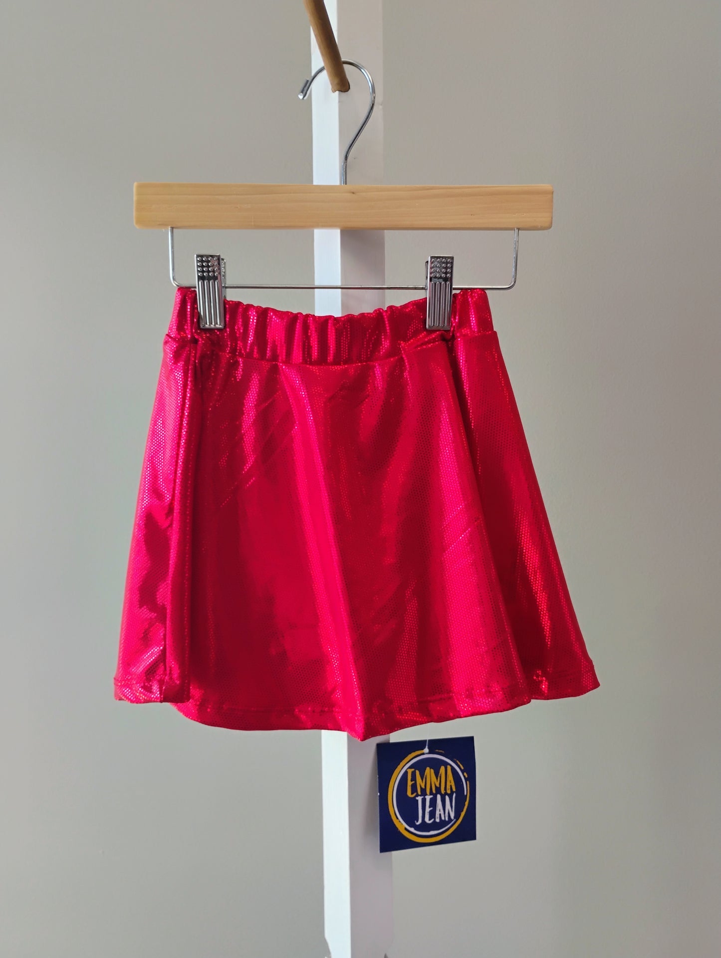 Emma Jean  Blakely Shirt Red Sparkle