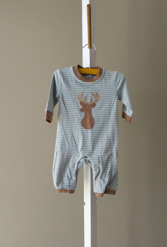 Trotter Street Deer Romper