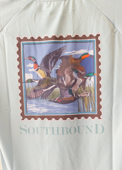 Southbound Youth Perf tee Long Sleeves  (Stamp, Camo, Or Deer Design)
