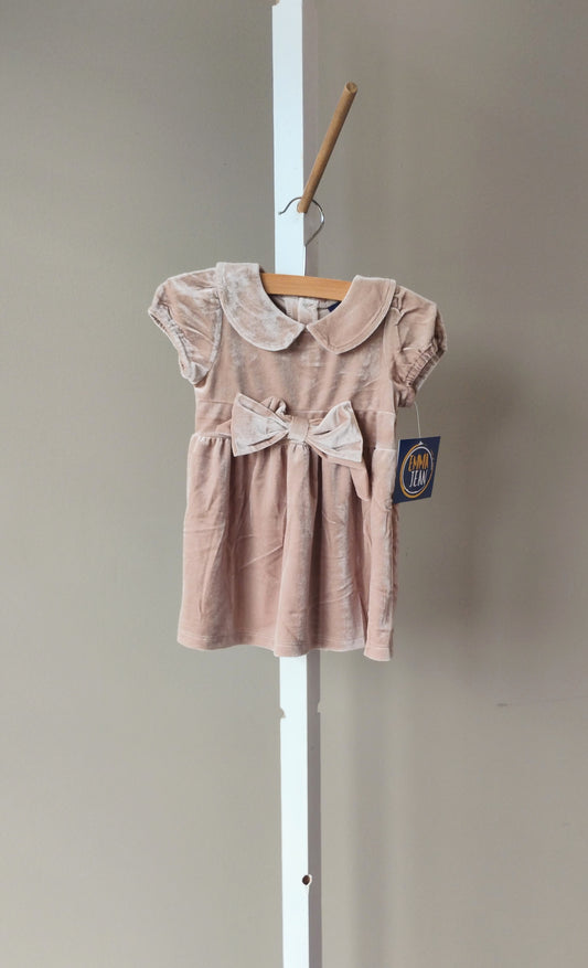 Emma Jean Tan Bow Dress