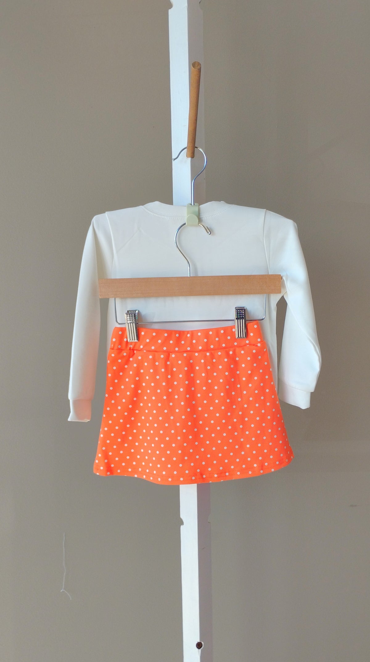 Mille Jay Go Team Skort Set - Orange