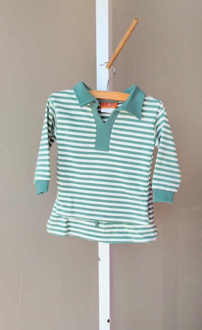 Mille Jay Isabelle Skort Set - Green Stripes