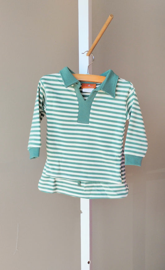 Mille Jay Isabelle Skort Set - Green Stripes