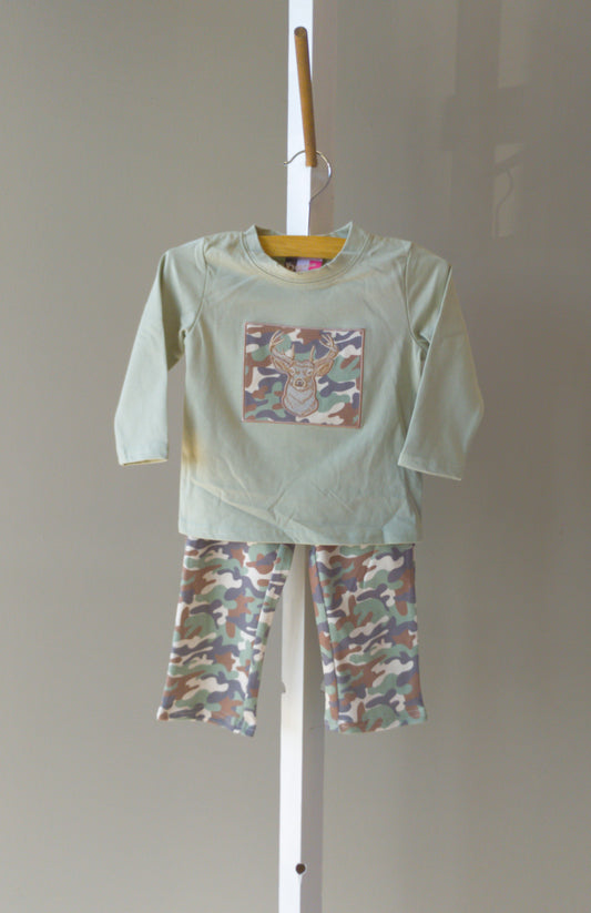 Banana Split Buck White Pant Set
