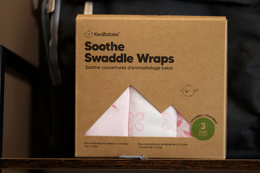 KeaBaby 3Pk Zippy Baby Swaddles Galaxy