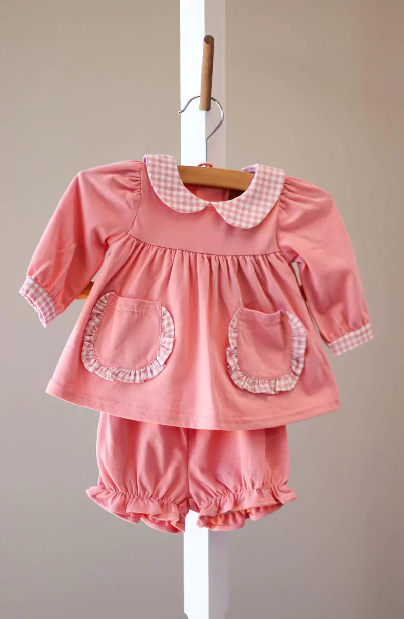 Millie Jay Ellie Bloomer Pink Set