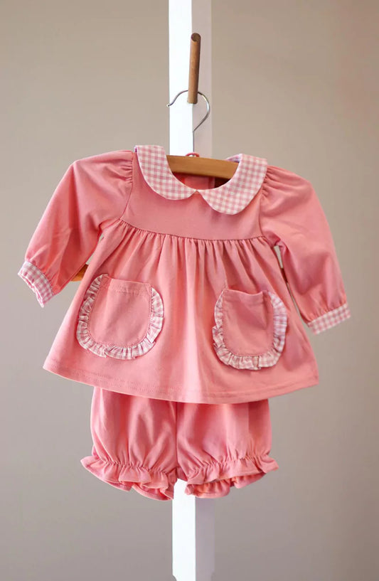 Millie Jay Ellie Bloomer Pink Set