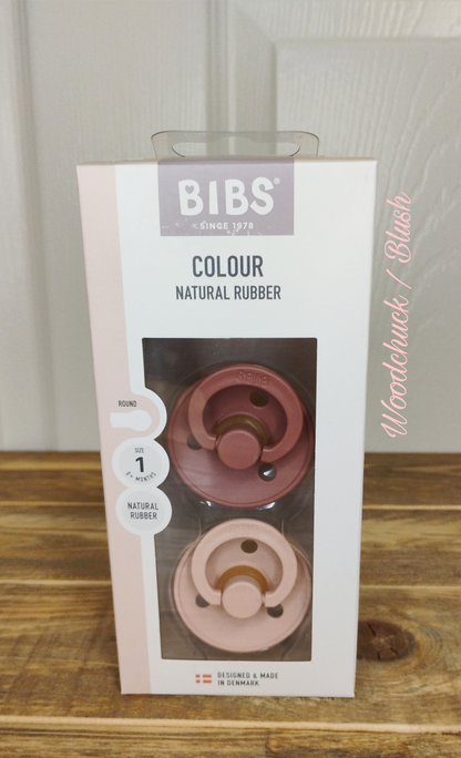 BIBS Colour Pacifiers (Ivory/Blush, Deep Space/Petrol, Ivory/Sage,Vanilla/Pine, Woodchuck/Blush, Ivory/Petrol)