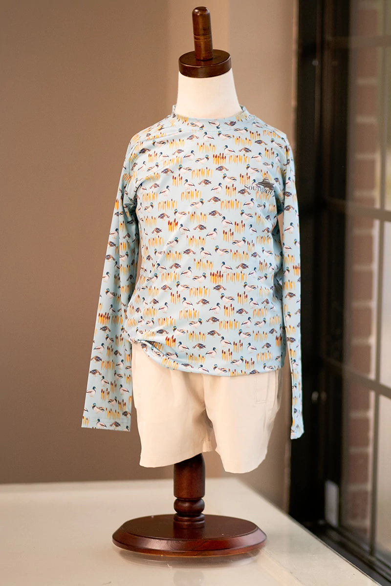 Southbound Performance Tee Blue Duck